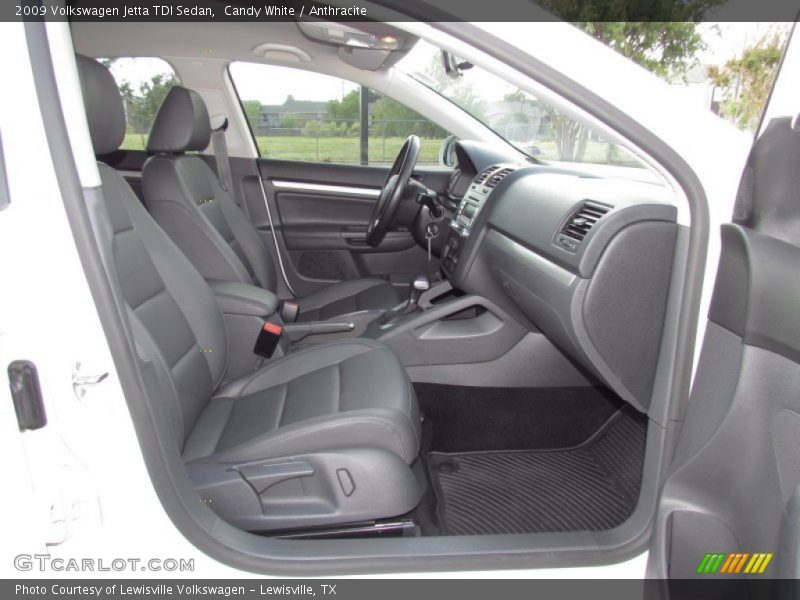 Candy White / Anthracite 2009 Volkswagen Jetta TDI Sedan
