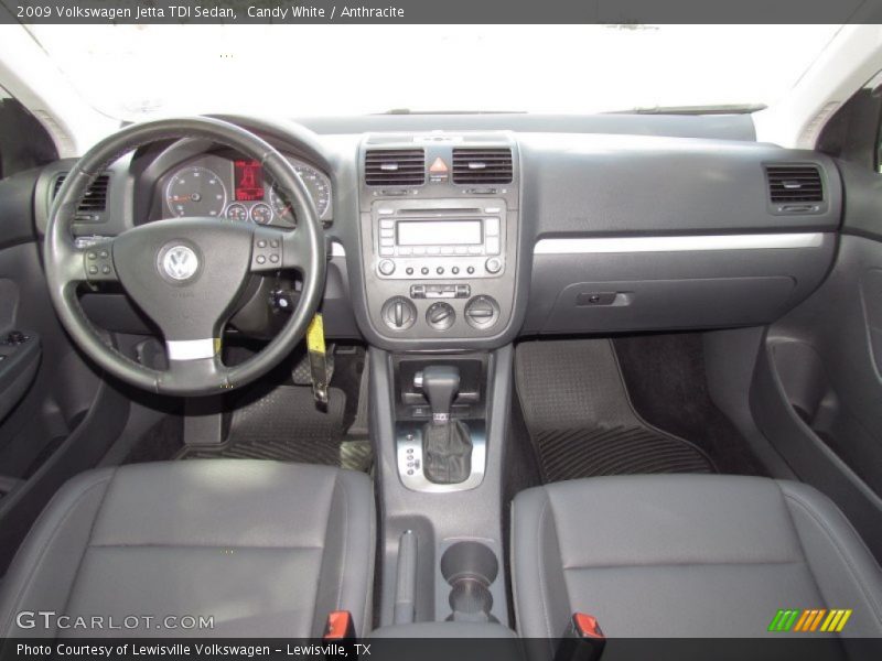 Candy White / Anthracite 2009 Volkswagen Jetta TDI Sedan