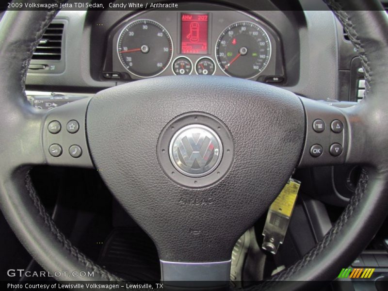 Candy White / Anthracite 2009 Volkswagen Jetta TDI Sedan