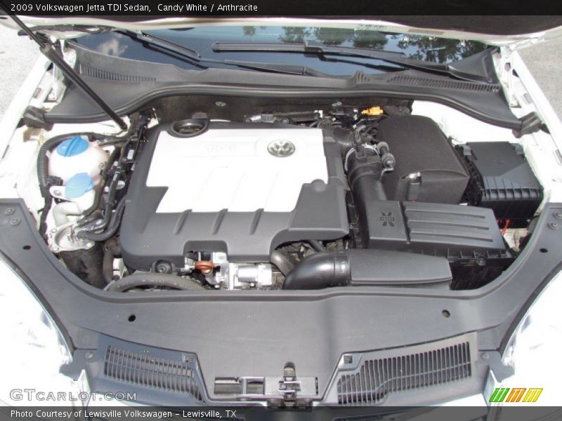 Candy White / Anthracite 2009 Volkswagen Jetta TDI Sedan