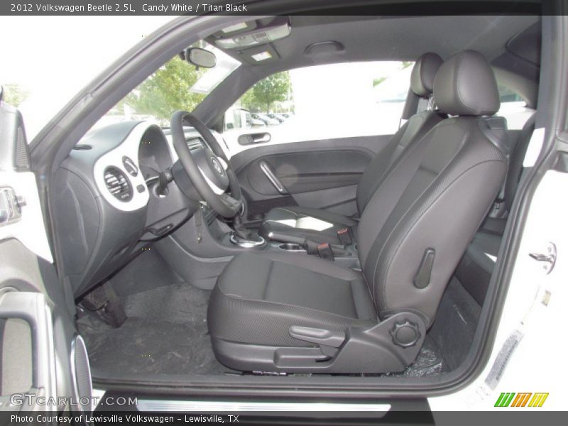 2012 Beetle 2.5L Titan Black Interior