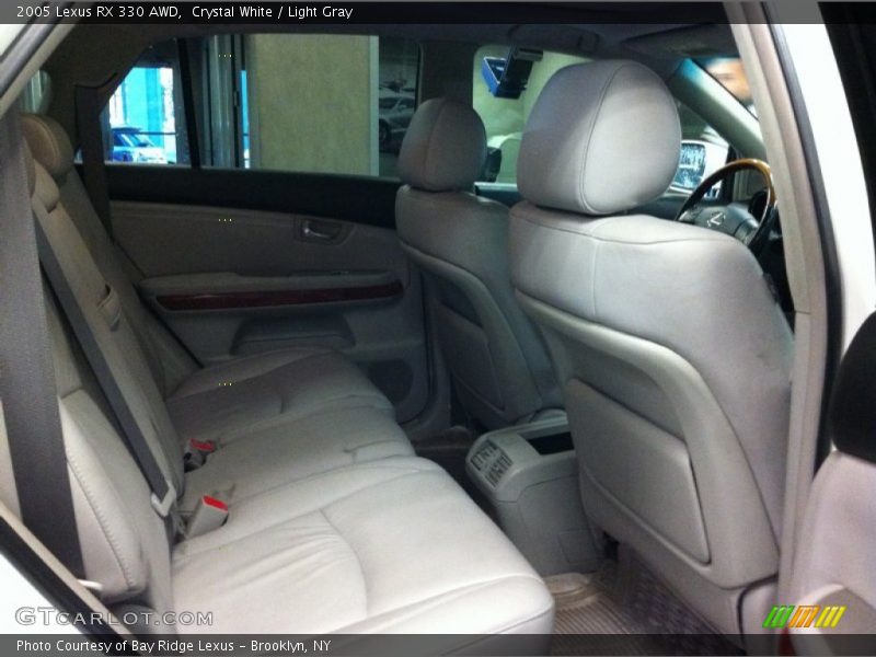 Crystal White / Light Gray 2005 Lexus RX 330 AWD
