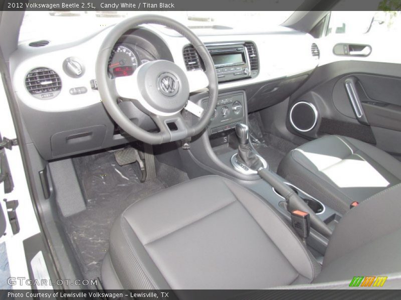 Titan Black Interior - 2012 Beetle 2.5L 