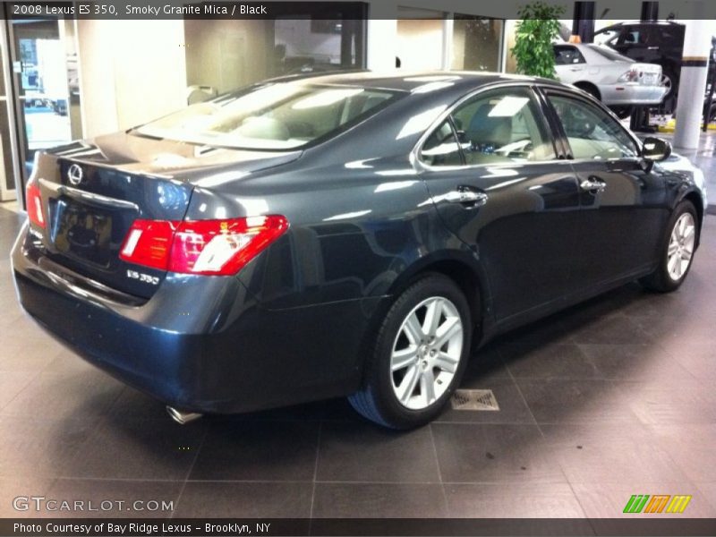 Smoky Granite Mica / Black 2008 Lexus ES 350