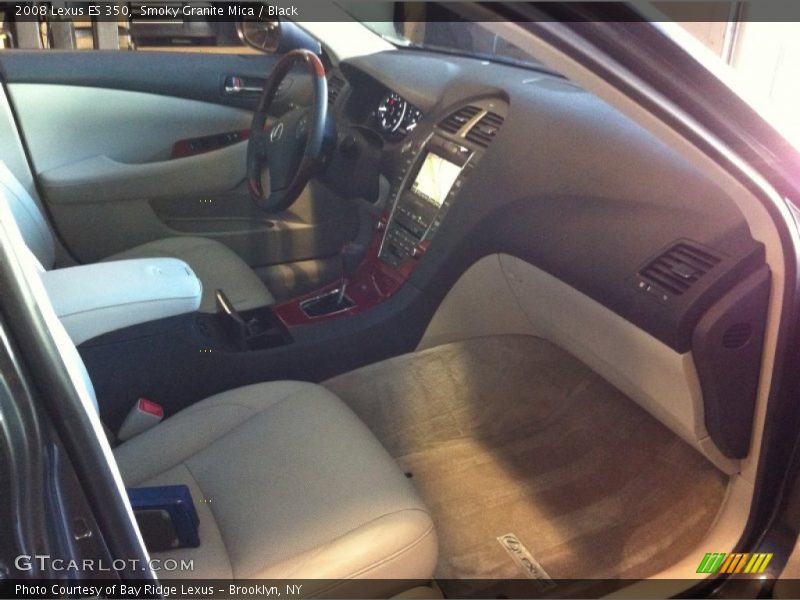 Smoky Granite Mica / Black 2008 Lexus ES 350