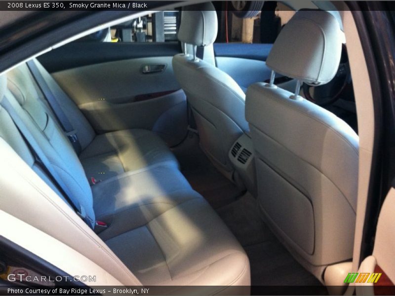 Smoky Granite Mica / Black 2008 Lexus ES 350