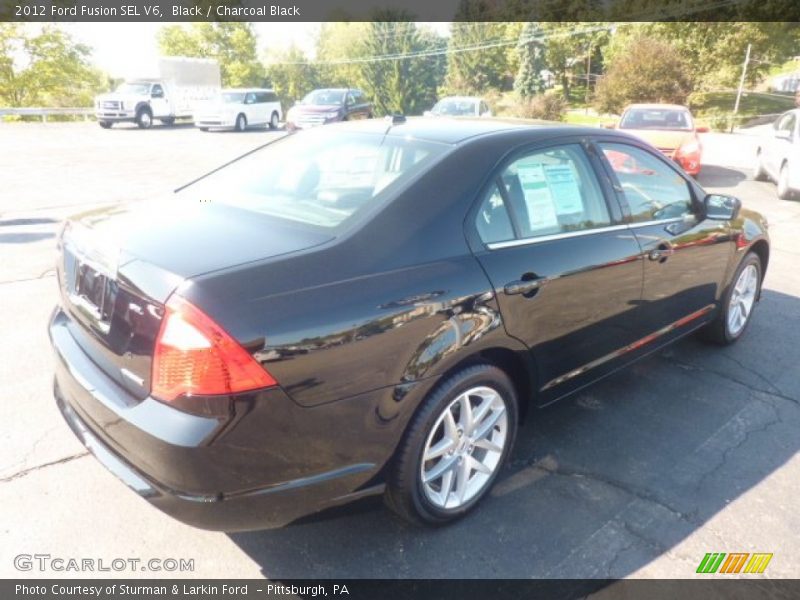 Black / Charcoal Black 2012 Ford Fusion SEL V6
