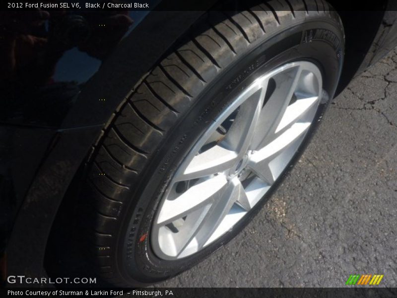 Black / Charcoal Black 2012 Ford Fusion SEL V6