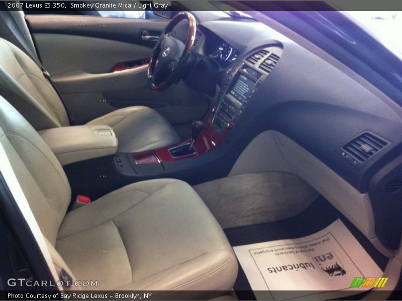 Smokey Granite Mica / Light Gray 2007 Lexus ES 350