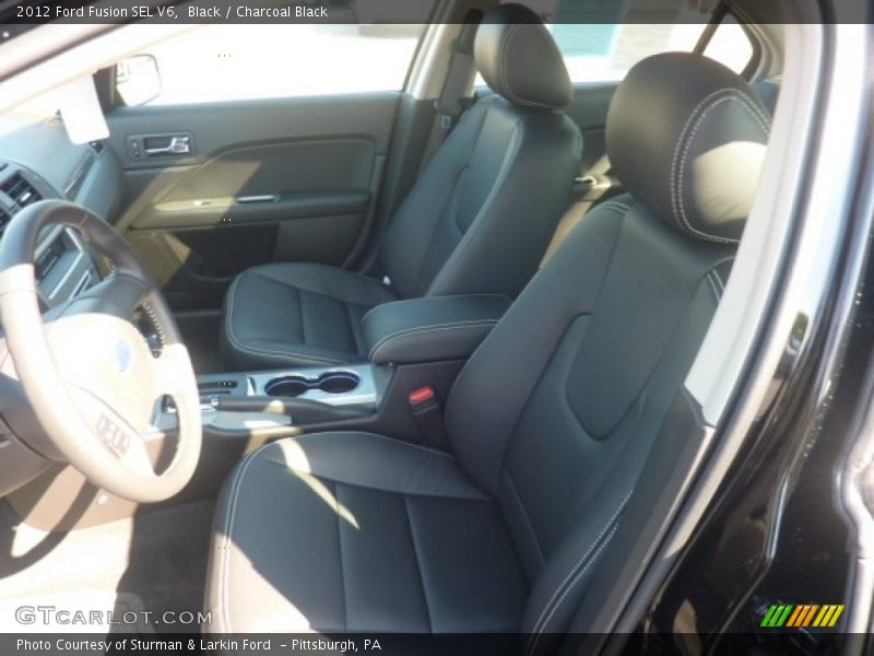 Black / Charcoal Black 2012 Ford Fusion SEL V6