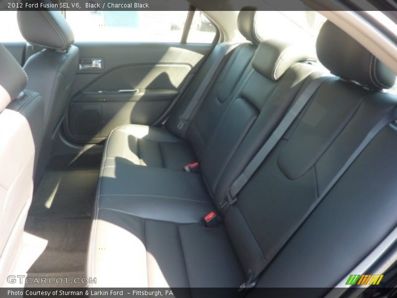 Black / Charcoal Black 2012 Ford Fusion SEL V6