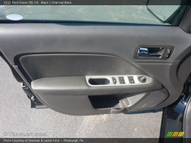Black / Charcoal Black 2012 Ford Fusion SEL V6