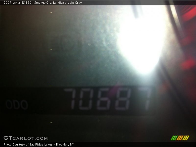Smokey Granite Mica / Light Gray 2007 Lexus ES 350