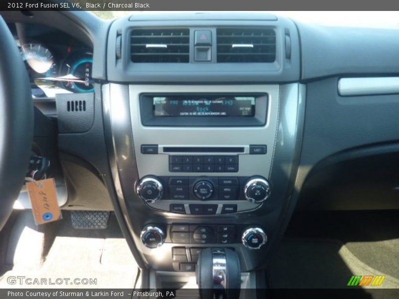 Black / Charcoal Black 2012 Ford Fusion SEL V6