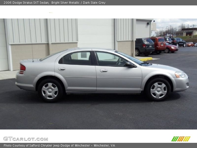 Bright Silver Metallic / Dark Slate Grey 2006 Dodge Stratus SXT Sedan