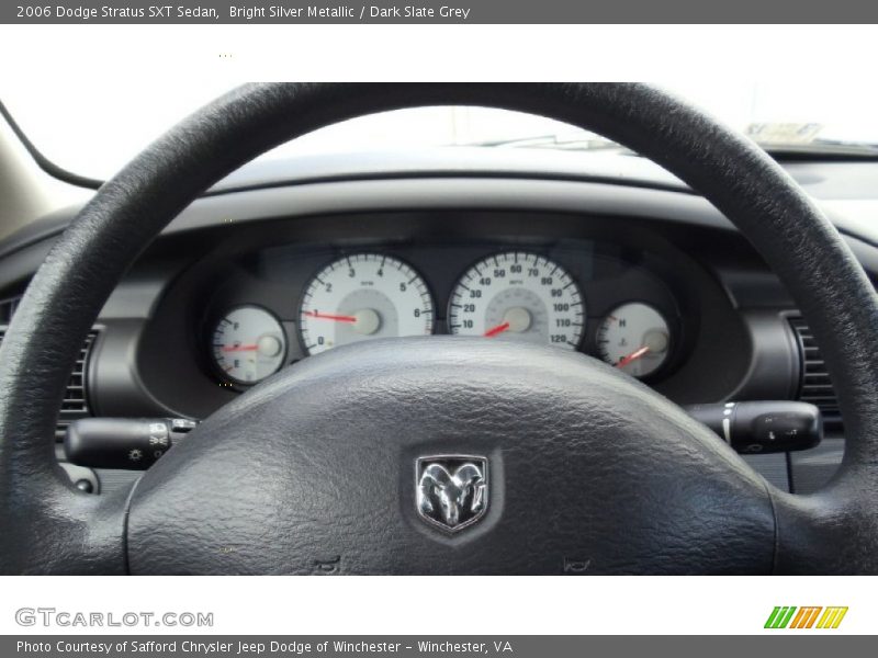 Bright Silver Metallic / Dark Slate Grey 2006 Dodge Stratus SXT Sedan