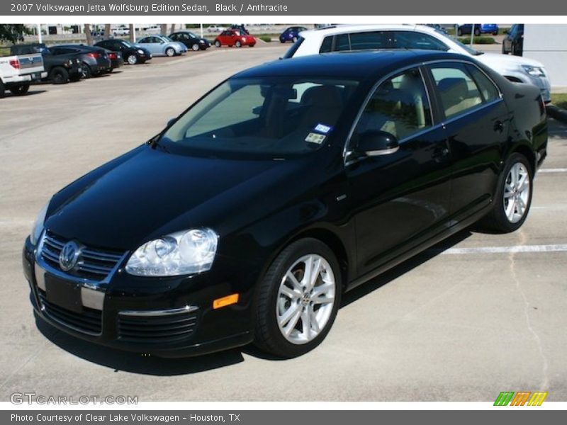 Black / Anthracite 2007 Volkswagen Jetta Wolfsburg Edition Sedan