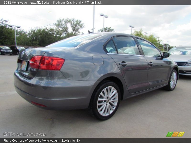 Platinum Gray Metallic / Titan Black 2012 Volkswagen Jetta SEL Sedan