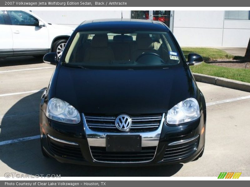 Black / Anthracite 2007 Volkswagen Jetta Wolfsburg Edition Sedan