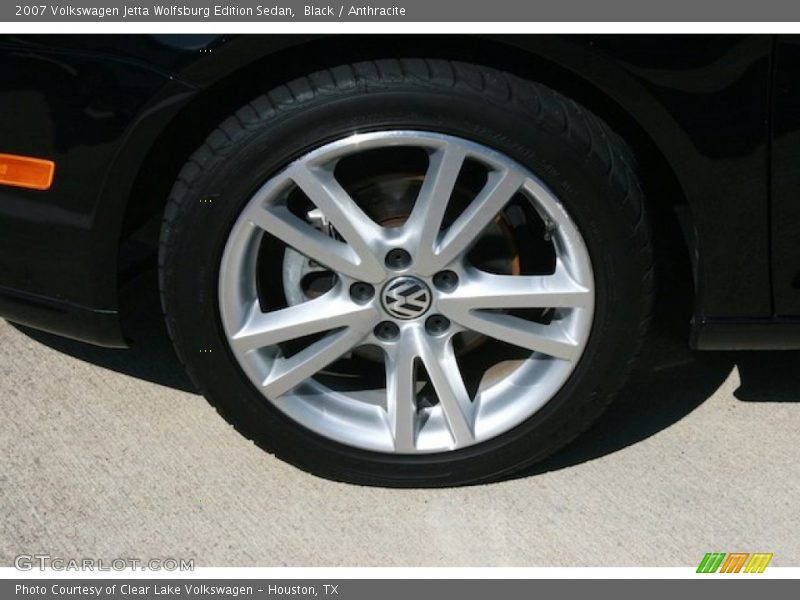 Black / Anthracite 2007 Volkswagen Jetta Wolfsburg Edition Sedan