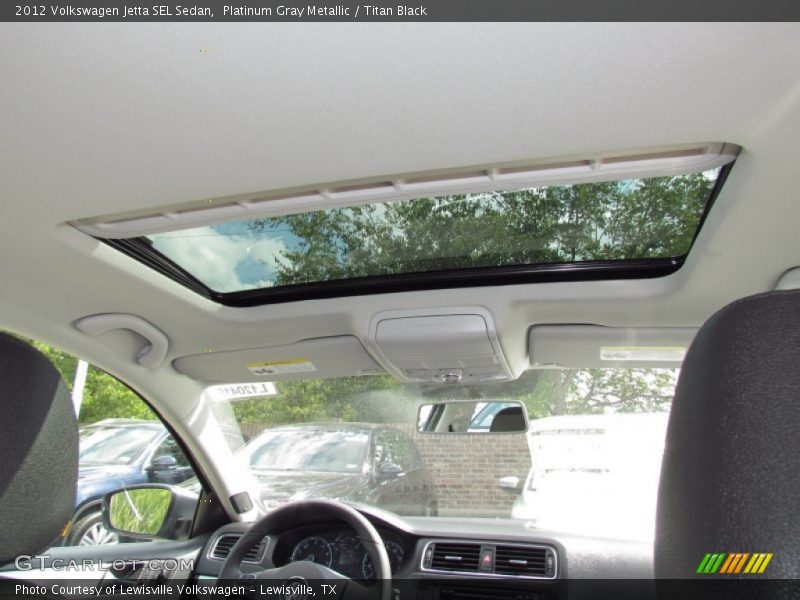 Platinum Gray Metallic / Titan Black 2012 Volkswagen Jetta SEL Sedan