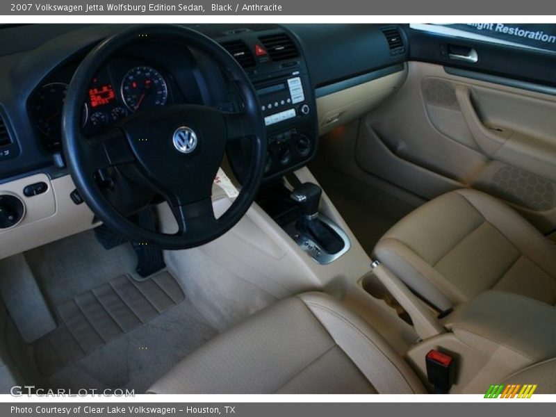 Black / Anthracite 2007 Volkswagen Jetta Wolfsburg Edition Sedan