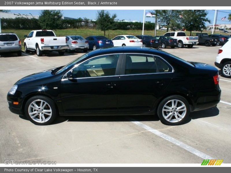 Black / Anthracite 2007 Volkswagen Jetta Wolfsburg Edition Sedan