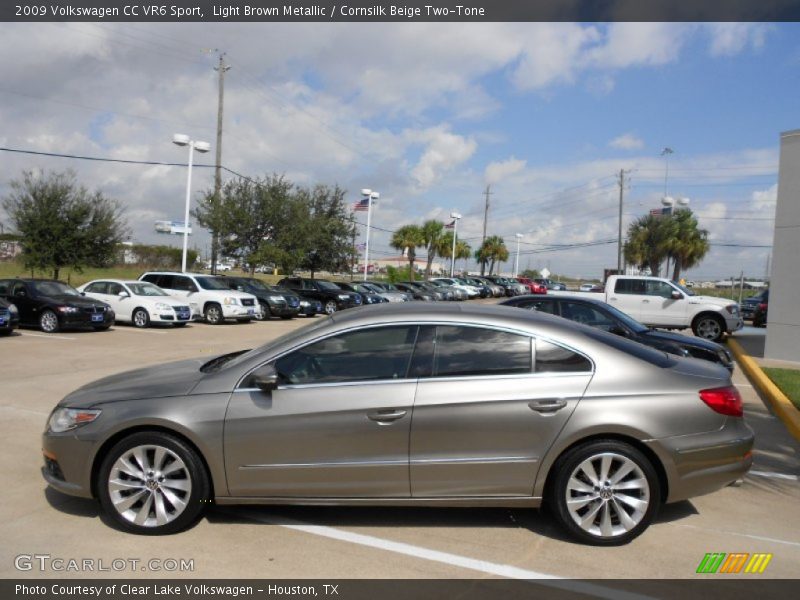  2009 CC VR6 Sport Light Brown Metallic