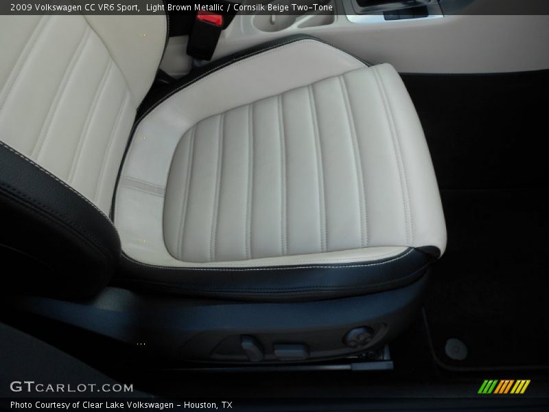 Light Brown Metallic / Cornsilk Beige Two-Tone 2009 Volkswagen CC VR6 Sport