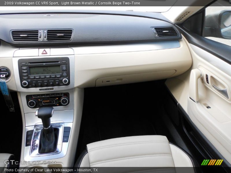 Light Brown Metallic / Cornsilk Beige Two-Tone 2009 Volkswagen CC VR6 Sport