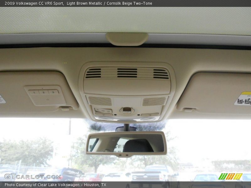 Light Brown Metallic / Cornsilk Beige Two-Tone 2009 Volkswagen CC VR6 Sport