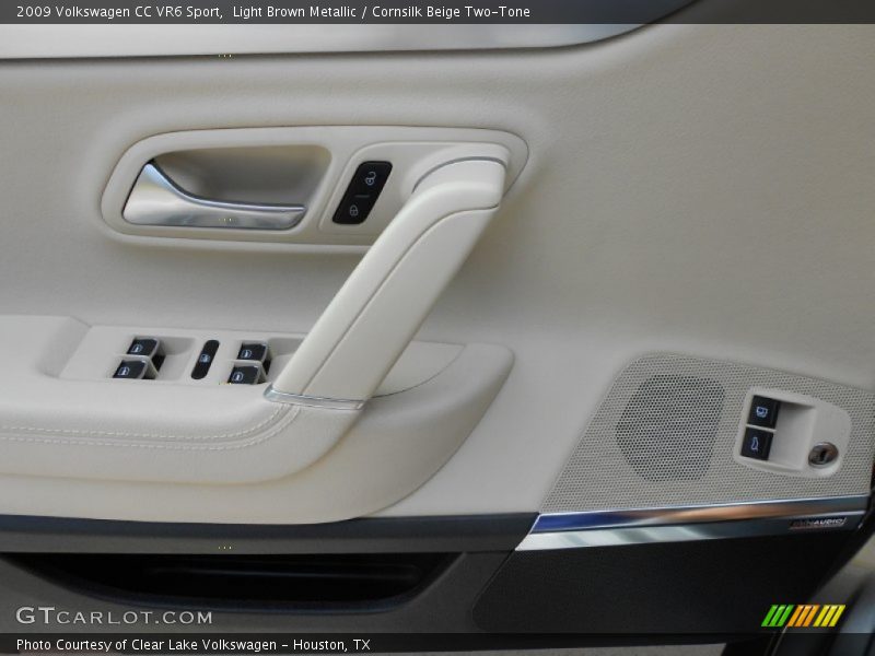 Light Brown Metallic / Cornsilk Beige Two-Tone 2009 Volkswagen CC VR6 Sport