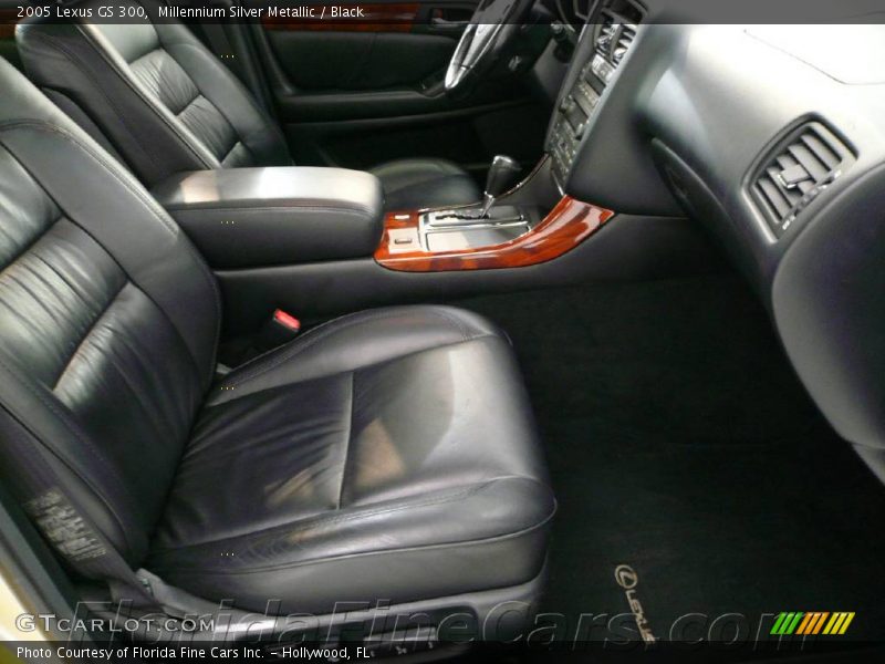 Millennium Silver Metallic / Black 2005 Lexus GS 300