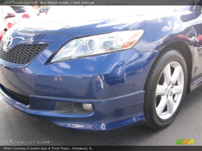 Blue Ribbon Metallic / Dark Charcoal 2007 Toyota Camry SE