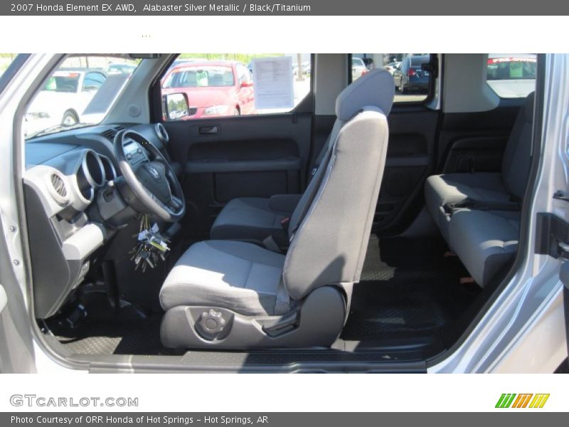 Alabaster Silver Metallic / Black/Titanium 2007 Honda Element EX AWD