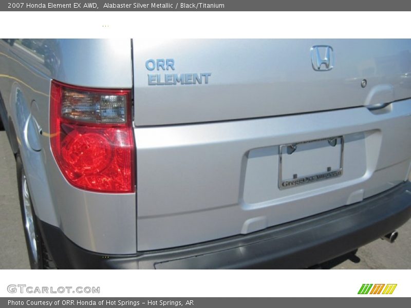 Alabaster Silver Metallic / Black/Titanium 2007 Honda Element EX AWD