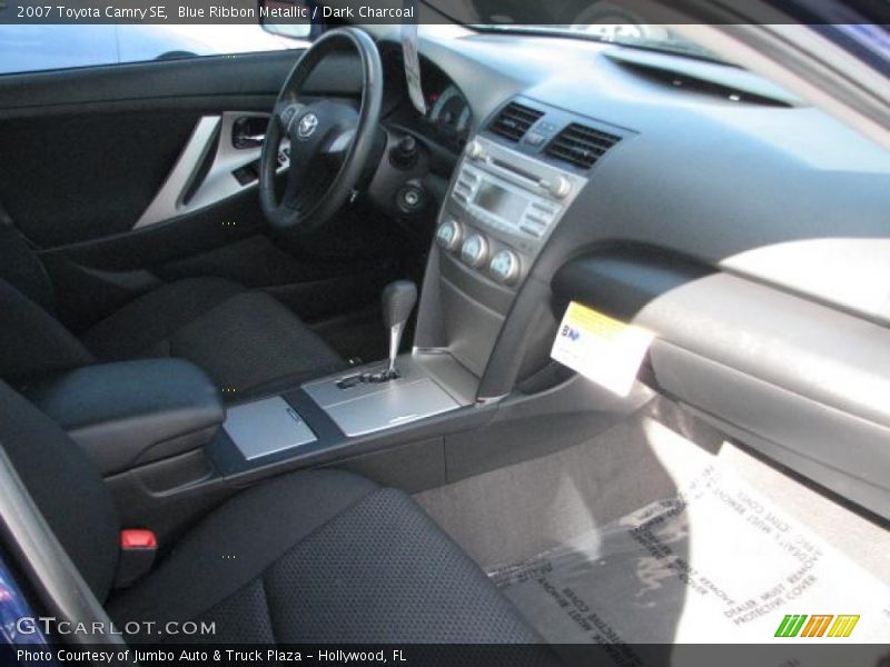 Blue Ribbon Metallic / Dark Charcoal 2007 Toyota Camry SE