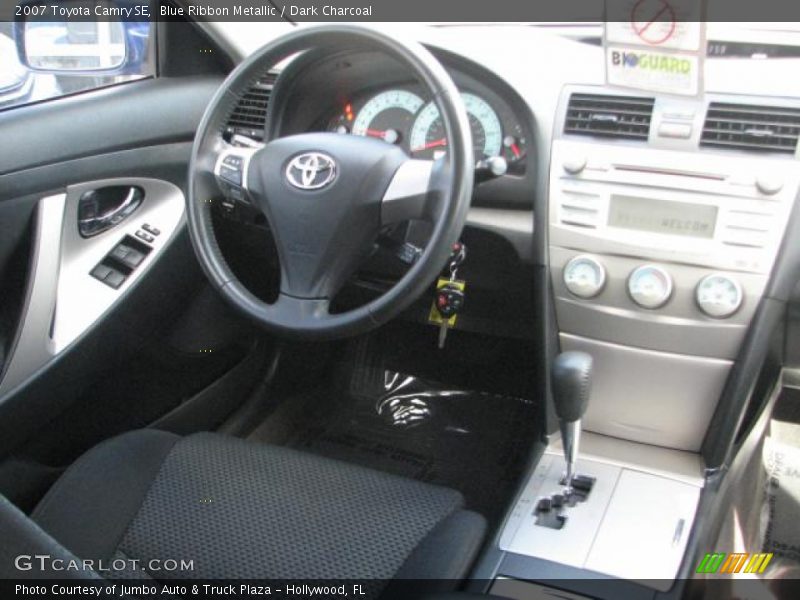 Blue Ribbon Metallic / Dark Charcoal 2007 Toyota Camry SE