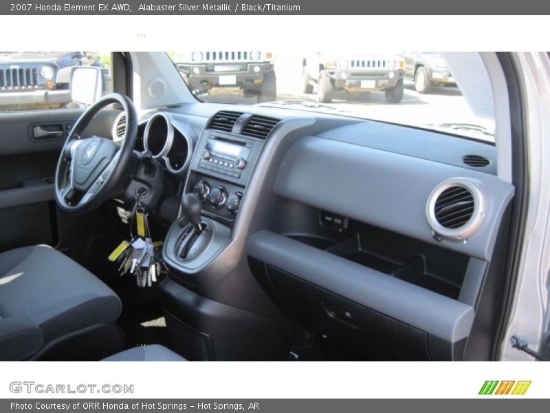 Alabaster Silver Metallic / Black/Titanium 2007 Honda Element EX AWD