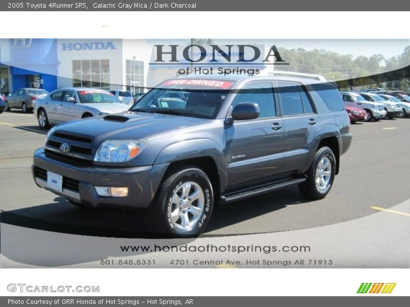 Galactic Gray Mica / Dark Charcoal 2005 Toyota 4Runner SR5