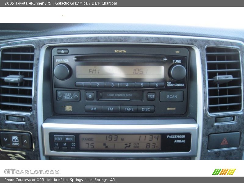 Galactic Gray Mica / Dark Charcoal 2005 Toyota 4Runner SR5