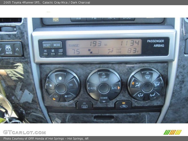 Galactic Gray Mica / Dark Charcoal 2005 Toyota 4Runner SR5