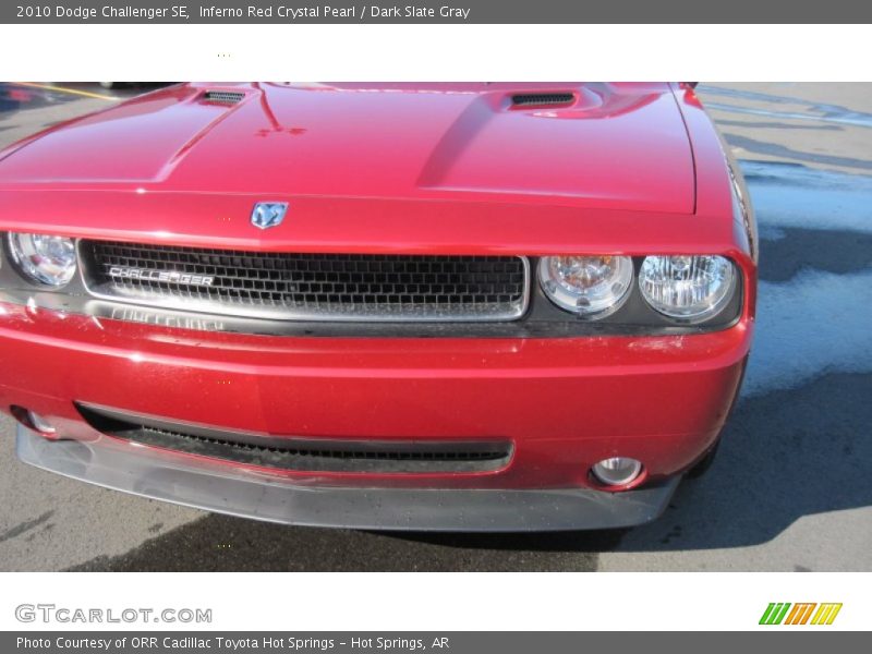 Inferno Red Crystal Pearl / Dark Slate Gray 2010 Dodge Challenger SE