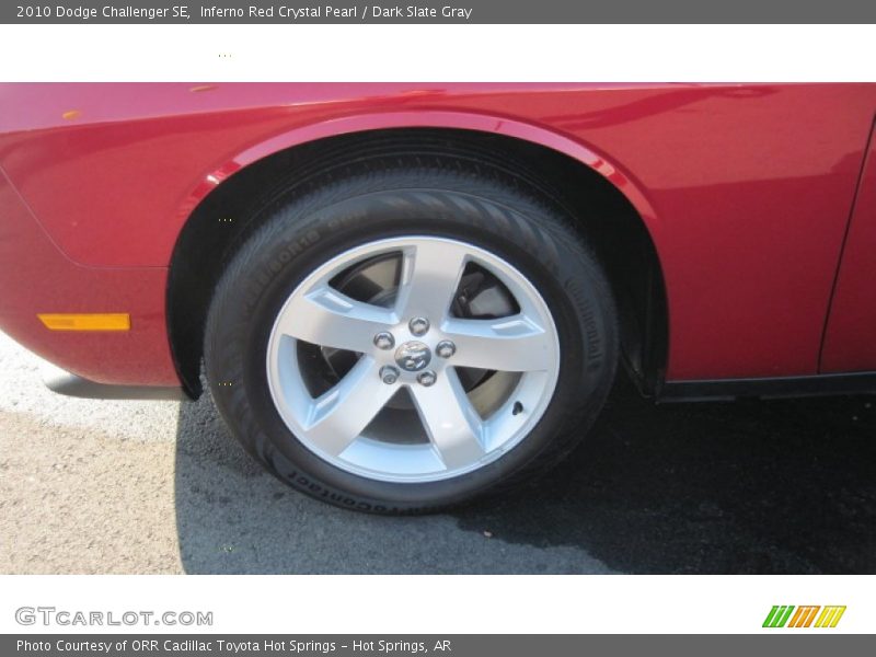 Inferno Red Crystal Pearl / Dark Slate Gray 2010 Dodge Challenger SE