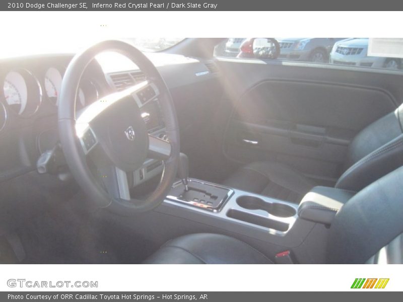 Inferno Red Crystal Pearl / Dark Slate Gray 2010 Dodge Challenger SE