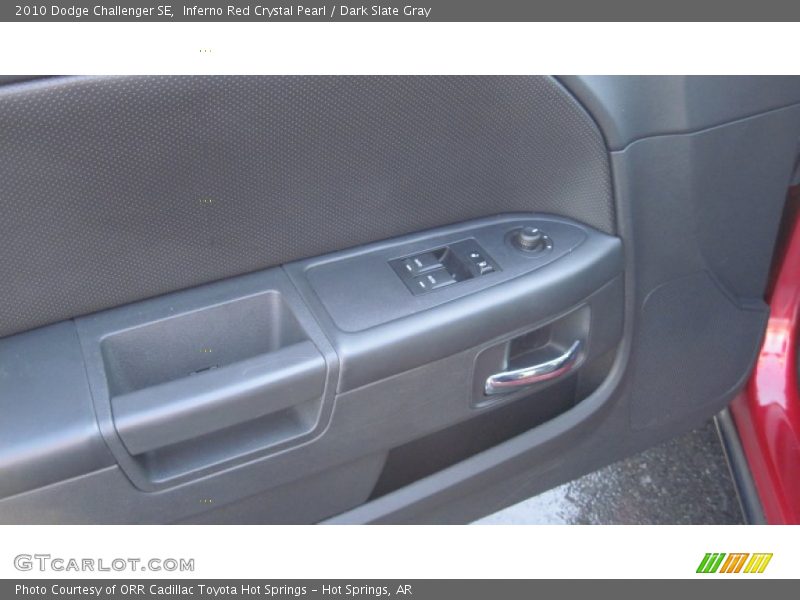 Inferno Red Crystal Pearl / Dark Slate Gray 2010 Dodge Challenger SE