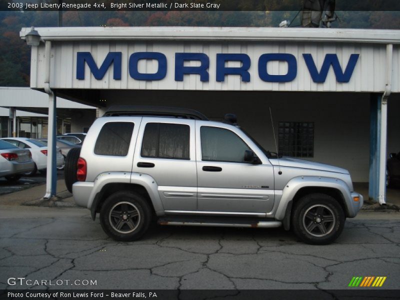 Bright Silver Metallic / Dark Slate Gray 2003 Jeep Liberty Renegade 4x4