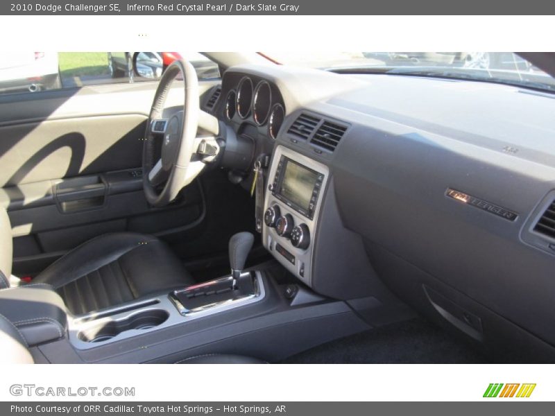Inferno Red Crystal Pearl / Dark Slate Gray 2010 Dodge Challenger SE