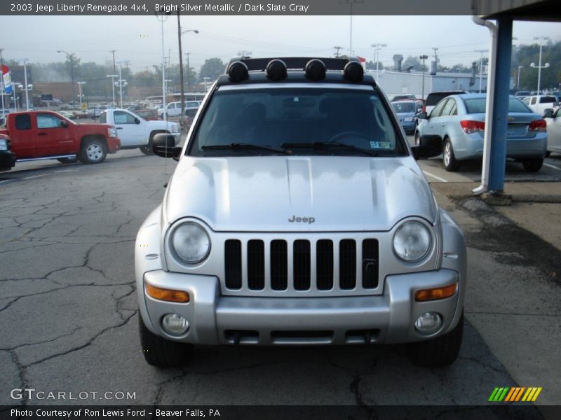 Bright Silver Metallic / Dark Slate Gray 2003 Jeep Liberty Renegade 4x4