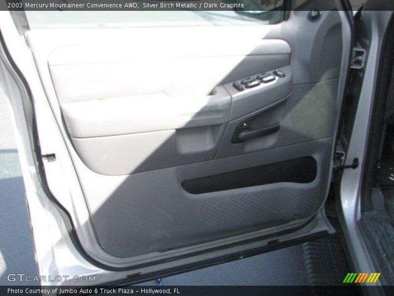 Silver Birch Metallic / Dark Graphite 2003 Mercury Mountaineer Convenience AWD